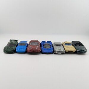 Luxury & Exotic Sports Cars Diecast Bundle – 1:64 Scale Mixed Models (7 Cars)